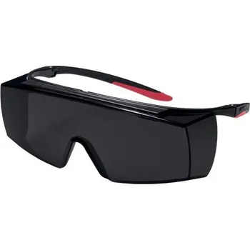 ochranné brýle Uvex 9169175 - Brýle pracovní ochranné super f OTG, PC IR-ex/UV 4C-5; SV infradur plus, barva černo/červená