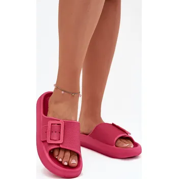 Dámské sandále Dámské Pěnové Sandály Na Platformě S Přezkou Big Star RR274A583 Fuchsie 41