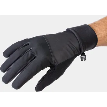 Cyklistické rukavice Cyklistické rukavice Bontrager Circuit Windshell Barva: černá, Velikost: XS