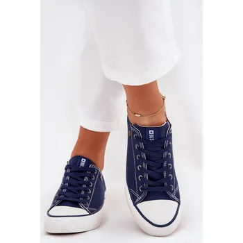 Dámská obuv Dámské Nízké Tenisky Big Star DD274A235 Tmavě Modré 41