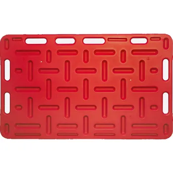 Naháněcí a dělící zábrana KERBL 22123, červená, 126x76x2,5 cm