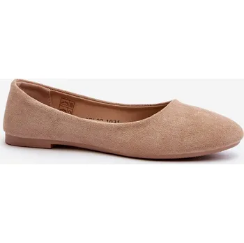 Dámské baleríny Dámské semišové baletky béžové Lasota 37