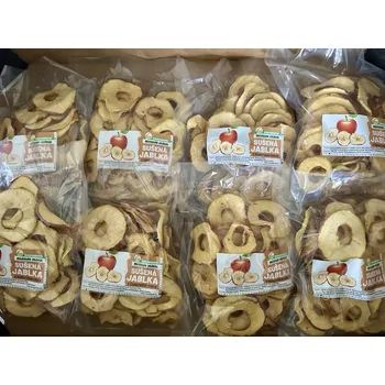 Sušené ovoce Sušená jablka - kroužky, 100 g