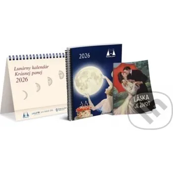 Záložka Lunárny kalendár Krásnej panej 2026 - Krásná paní Krásná paní