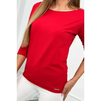 Halenka ležérní červená UNI