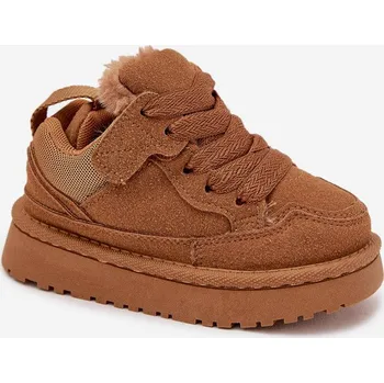 Sada pánského spodního prádla Dětské tenisky s teplou podšívkou Camel Mireen 26