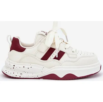 Sada pánského spodního prádla Dětské Tenisky Na Platformě Bežovo-Červené Grellio 30