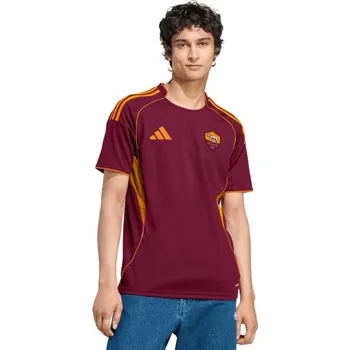 Pánské tričko Pánské tričko adidas AS Roma 25/26 Home bordó JP4184 pánské XL