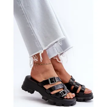 Dámské sandále Vonné Dámské Sandály Na Nízkém Podpatku ZAXY NN285043 Černé 40