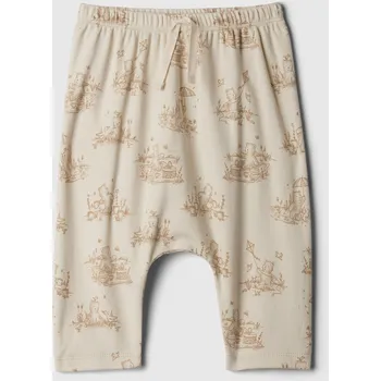 Chlapecké kalhoty GAP Chlapecké Baby vzorované kalhoty GAP Béžová 80-86 (2271761)