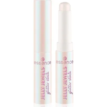 Rozjasňovač essence JELLY JEWELS rozjasňující tyčinka s multichromatickým efektem odstín 01 Frosted Twinkle 2.5 g