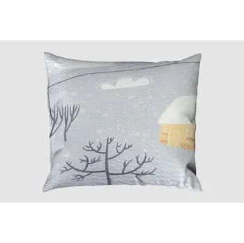 Povlečení Povlak krep PLUS 40x40 cm BIANO šedý