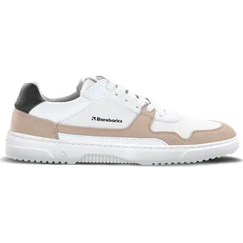Dámské tenisky Barefoot tenisky Barebarics Zing - White & Beige 44, Vnitřní délka boty: 28,6 cm, Vnitřní šířka boty: 10,3 cm