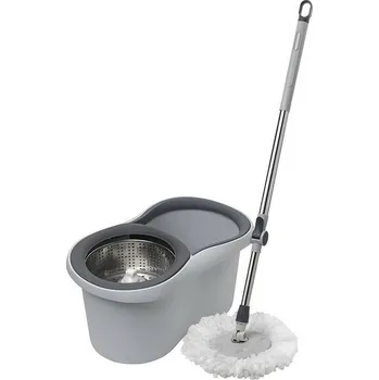 mop Praktyczna Rotační mop s vědrem Ivo, šedá