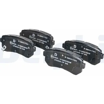 Brzdová destička Sada brzdových destiček, kotoučová brzda DELPHI LP2303