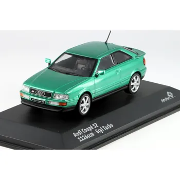 autíčko Audi 80 S2 2226ccm 5cyl Turbo Coupe 1994 1:43 - Solido Audi 80 S2 - kovový model