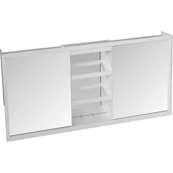 Koupelnový nábytek Slovplast Myjava Skříňka zrcadlová TSZ-3 730 x 362 x 100 mm, 640104