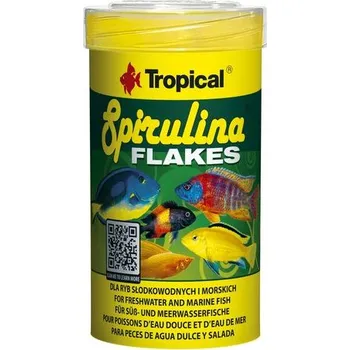 Krmivo pro rybičky Tropical Spirulina Flakes Objem: 21l