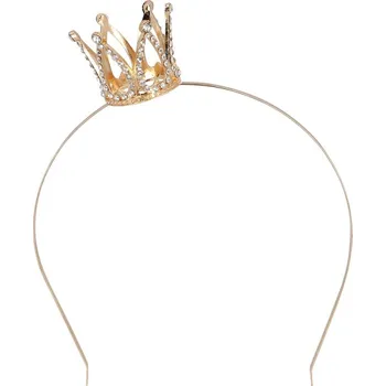 Karnevalový kostým Kovová korunka na čelence Esther