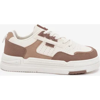 Dámské tenisky Tenisky Na Platformě Big Star OO274A151 Tmavobéžové 41