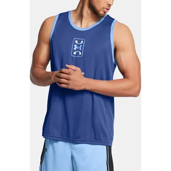 Pánské tílko Pánské tílko Under Armour UA Zone Performance Tank 1383399-432 Modrá SM
