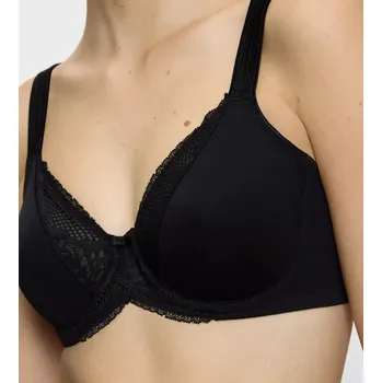Podprsenka Modern Lace+Cotton W - BLACK - TRIUMPH BLACK - TRIUMPH 100C