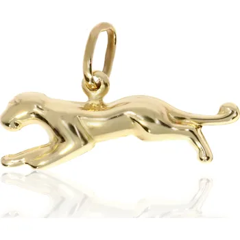 Přívěsek Zlatnictví Helios Zlatý přívěsek puma