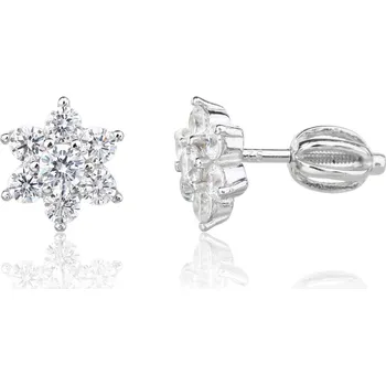 Náušnice Jan Kos jewellery Stříbrné náušnice MHT-7953/SW00