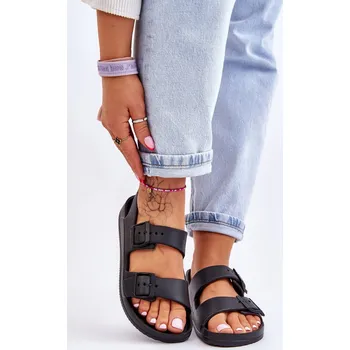 Dámské sandále Dámské lehké sandály Big Star LL274745 Černé 37