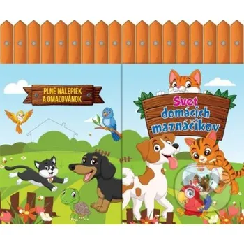 omalovánky Svet domácich maznáčikov - Foni book Foni book
