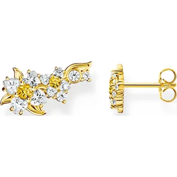 Hodinky Thomas Sabo H2324-414-4 Ohrstecker Blume vergoldet Damen