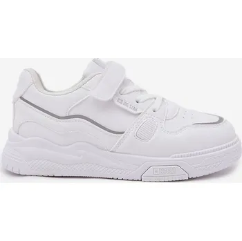 Sada pánského spodního prádla Dětské tenisky na suchý zip Big Star SS374042 Bílé 30