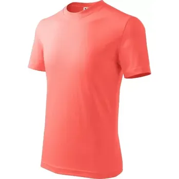 Chlapecké oblečení Basic tričko dětské korálová 134 cm/8 let