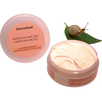 Pleťová maska DermaFood Hlemýždí anti-age pleťová maska, 100 ml