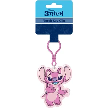 Lilo & Stitch Klíčenka se světlem Angel