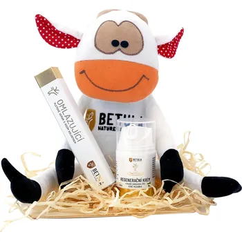 Pleťový krém BETULA Dárkové balení 1x Pleťové sérum + regenerační krém + plyšák Betulka Varianta: Bez vůně