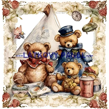 Látkový panel - Dětský - DE-199 Velikost: 15x15cm, Materiál: Mikroplyš