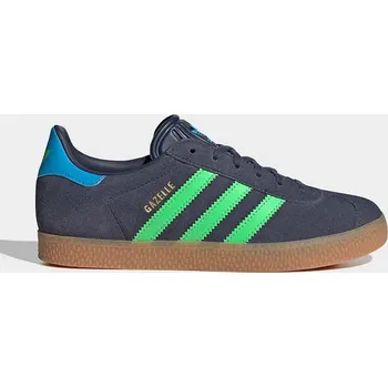 Pánská obuv Dětské semišové tenisky adidas Originals GAZELLE šedá barva, IH6466 90X, EUR 39 1/3
