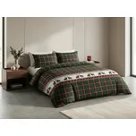 Flanelové povlečení REINDEER zelené Rozměr povlečení: 70 x 90 cm | 140 x 200 cm 213110194