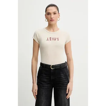 Pánské tričko Tričko Levi's 003R2 béžová 12X, vel. L