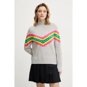 Dámský svetr Kašmírový svetr FROM FUTURE WPM03327 šedá 09X, vel. XS