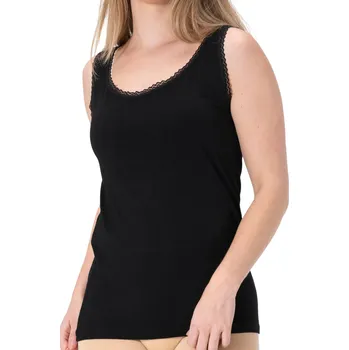 Dámské tílko Gaubert černé (GBTW-810) S/M Možnost vrácení zboží ZDARMA do 120 dnů!