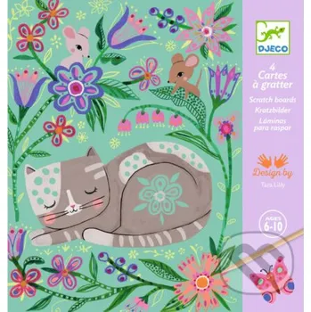 Doplněk ke knize Magické štvorce: tvorenie odnímateľnými samolepkami - Djeco Djeco