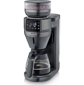 Kávovar Severin KA 4849 FILKA INOX DARK 3505069
