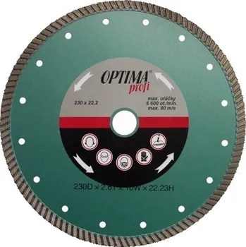 Řezný kotouč kotouč 180 diamant řezný turbo DZT