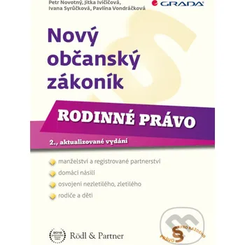 Kniha Nový občanský zákoník - Rodinné právo