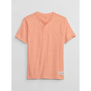 Chlapecké tričko GAP Chlapecké Dětské tričko s knoflíčky GAP Oranžová 158 (2895494)