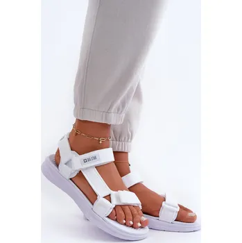 Dámská obuv Dámské Sandály Big Star bílé FF274A603 41