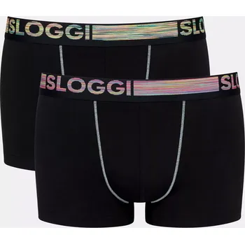 Boxerky Pánské boxerky GO ABC 2.0 Hipster 2P - Sloggi bílá (0003) 000L