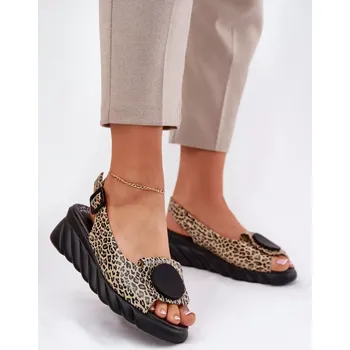 Dámské sandále Bota na klínech model 212902 Step in style 36